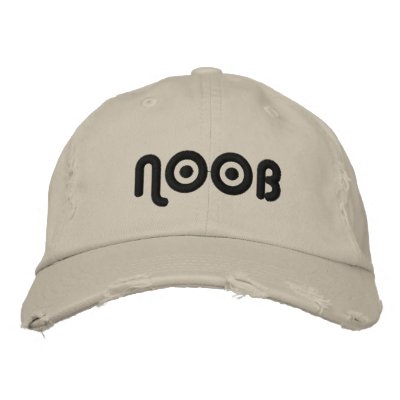 NOOB EMBROIDERED HATS
