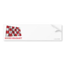 Noord-Brabant Waving Flag with Name