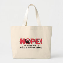 Nope Anti Obama Gear '08 Canvas Bag