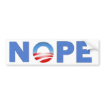 NOPE BUMPER STICKER