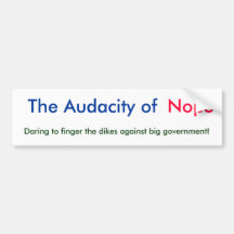 Nope Bumper Sticker