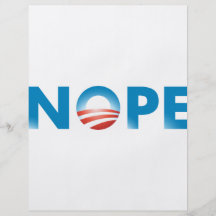 NOPE NO WAY FLYER DESIGN