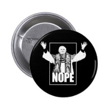 NOPE PINBACK BUTTON