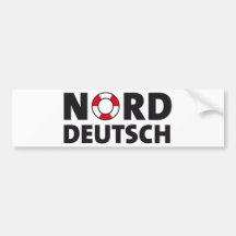 Norddeutsch Autosticker