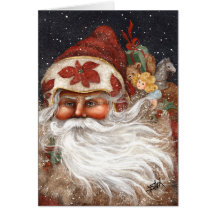 NORDIC SANTA GREETING CARD