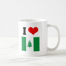 Norfolk Island Flag Coffee Mug