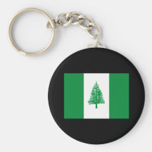 Norfolk Island Flag Key Chain