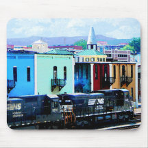 Norfolk Southern 8324 and 8676 Mouse Pad