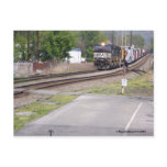 Norfolk Southern C-40-9W #9265 at Macungie Pa. Post Card