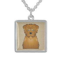 Norfolk Terrier Cartoon Jewelry