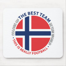 Norge Norway Art Shield Mouse Pad