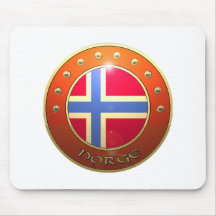 Norge shield mouse mats