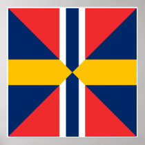Norge Sverige Sildesalaten, Norway posters