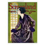 Norma Talmadge movie magazine cover card 1920