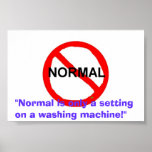 Normal a setting posters
