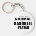 Normal Handbell Player Keychain