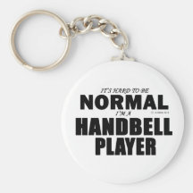 Normal Handbell Player Keychain