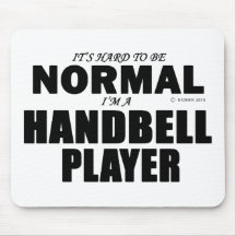 Normal Handbell Player Mousepads