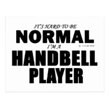 Normal Handbell Player Postcard