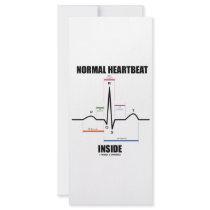 Normal Heartbeat Inside (ECG EKG)