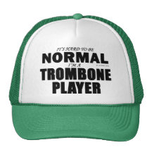Normal Trombone Player Trucker Hats