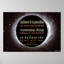 Norman Vincent Peale Positive Quote Poster