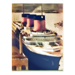 Normandie at NYC Post Cards