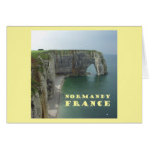 Normandy France Card