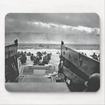 Normandy Invasion at D-Day - 1944 Mousepads