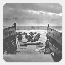Normandy Invasion at D-Day - 1944 Stickers