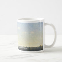 Normandy Path On The Waterfront In The Evening Coffee Mugs