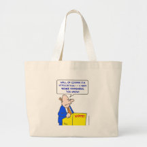 normes hypocrites de vote sac en toile