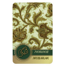 Norooz  Mubarak. Persian New Year Gift Magnet