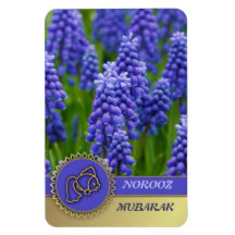 Norooz  Mubarak. Persian New Year Gift Magnet