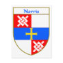 Norris Coat of Arms/Family Crest Postcard