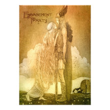 Norse Mythology Engagement Party Personalized Announcements