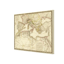 North Africa, Mediterranean Sea Canvas Print