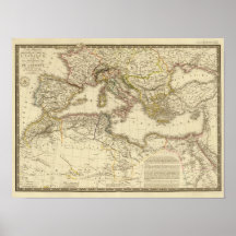 North Africa, Mediterranean Sea Print