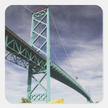 North America, CANADA, Ontario, Windsor: The Square Stickers