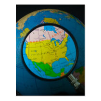 North America in focus postcards
