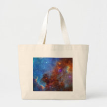 North American Nebulae of ancient stars Canvas Bags