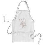North American River Otter in Swish Drawing Style aprons
