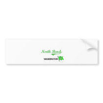 North Bend Washington City Classic Bumper Stickers