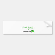 North Bend Washington City Classic Bumper Stickers