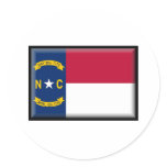 North Carolina Flag Stickers