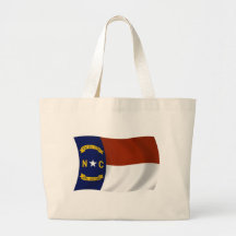 North Carolina Flag Tote Bag