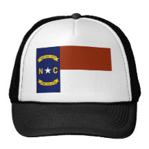 North Carolina Flag Trucker Hat