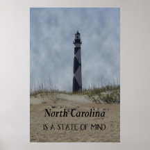 North Carolina is a State Of Mind Print