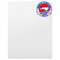 North Carolina Mitt Romney Letterhead Template
