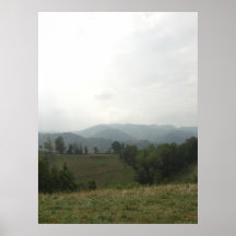 North Carolina Mountains Poster